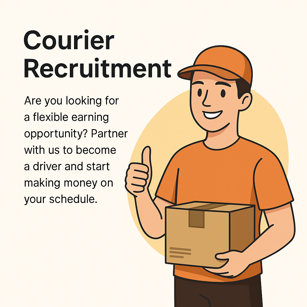 Courier recruitment